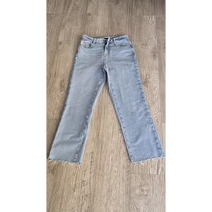 Zara Women's Blue Jeans  USA Size 4 (EUR36) High Rise Straight Leg
